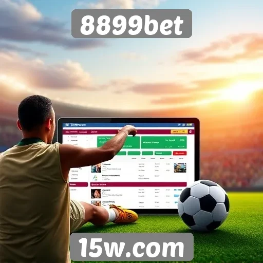 Plataforma 8899bet disponibiliza apostas esportivas ao vivo
